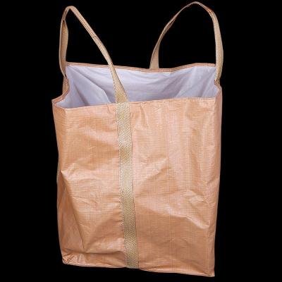 China HDPE Woven 2 Ton Bulk Flexible Freight Bags Polypropylene Bulge Roundness for sale