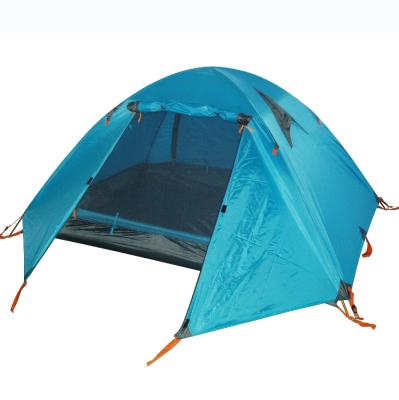 China Dome Camping Tent Outdoor Camping 2 Layer Outdoor Camping Tent 2 Person Camping Dome Tents for sale