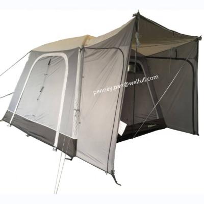 China Straight tying type outdoor camping air caravan car tent rv waterproof portable inflatable house car tent wholesale for sale