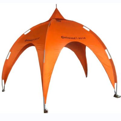 China Straight Tying Type Large Waterproof Outdoor Beach Tent Sun Shelter Canopy Trade Show Dome Arch Tent for sale