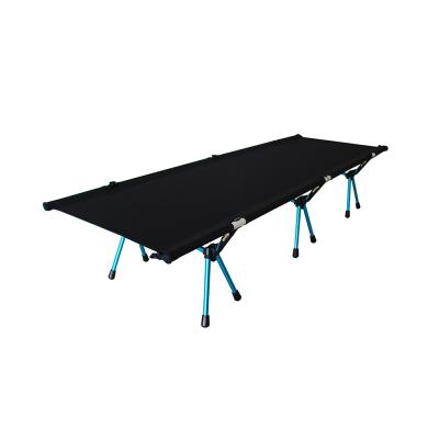 China Modern Outdoor Ultralight Folding Stepped Lightweight Portable Camping Bed for sale