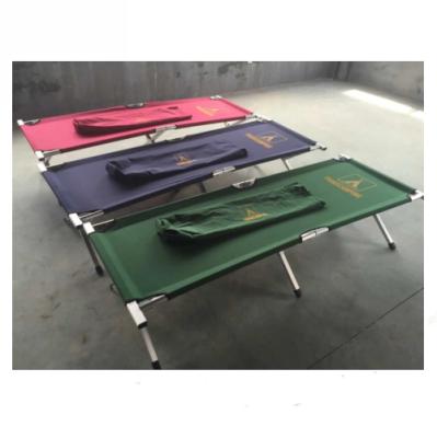 China Army Modern Military Adult Camping Bed Luxury Portable Aluminum Folding Cradle for sale