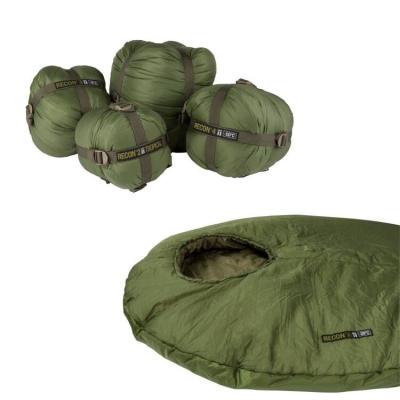 China Mom Synthesis Military Sleeping Bags With Sleep Pad , Military MSS 4 Piece Sleep System for sale