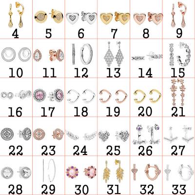 China 2020 New 925 Fashion Cute Silver Personalized Original Jewelry Drop Earrings For Women Party for sale