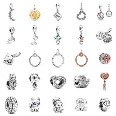 China 2021 CLASSIC Mother's Day Gift 925 Silver Charm Personality Pendant Fashion Female Jewelry. for sale