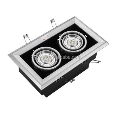 China Contemporary 4*6W MR16 GU10 Ultra High Brightness Led Spotlights / COB Embedded Ceiling Spotlights for sale