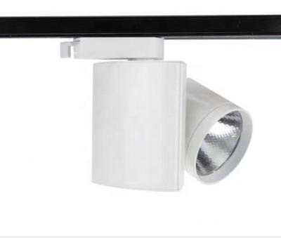 China Modern LED Track Spotlight Housing 25W COB Track Light for sale