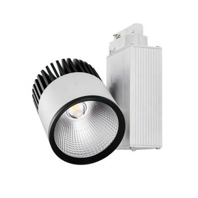 China Modern 25W COB Led Track Lights Exhibition Hall Professional Spotlights Hotel Engineering Spotlights for sale