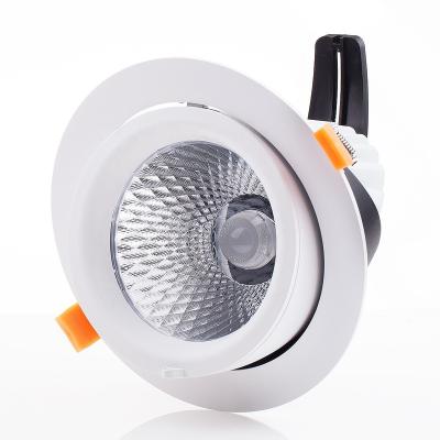 China Modern 24w recessed LED downlights round commercial led cob light for sale