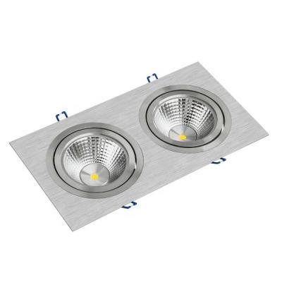 China AR111 Contemporary 2*20W COB Ceiling Lamp Hotel Ceiling Light Display Lobby Spotlights Downlight for sale