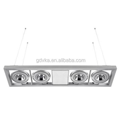 China AR111 4*20W COB Industrial Hanging Lamp Project Spotlights Exhibition Hall Spotlights for sale