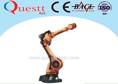 China brazo robótico industrial 3400m m, 6 robots de la carga útil de la muñeca 50kg de soldadura industriales de AXIS en venta