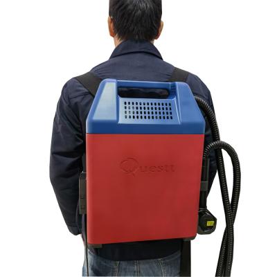 China Car Boat Moto Bike Backpack Metal Laser Rust Removal Machine Mini 20w 50w 100w for sale