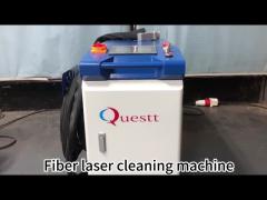 Hanheld Fiber Laser Rust Removal Machine 100W Scanner Laser Cleaner