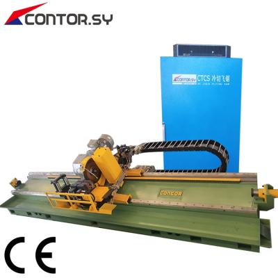 Cina Factory erw steel pipe making machine automatic feeding circular cold saw for cutting ferrous metal pipe tube profile in vendita