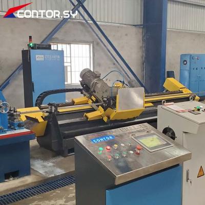 Cina Drain CNC Tube Mill And Pipe Slitter Metal Circular Sawing Machine CNC Machines For Sale Cold Cut Flight Saw in vendita