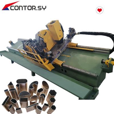 China Factory Metal Cutting Circular Saw Tube Cutting Machine Tube Mill Square Automatic Flying Cut Pipe Production Line zu verkaufen