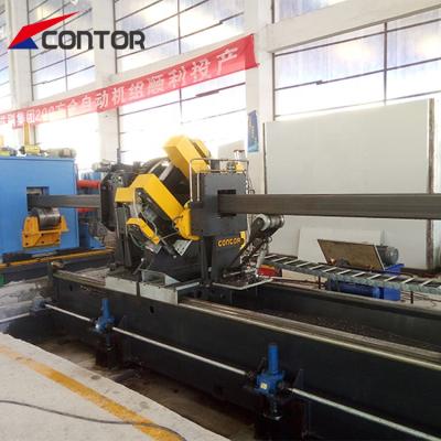 China Large retail double blade cutting machine steel circular saw for cutting heavy wall thickness and high grade steel products for sale