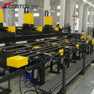 China Energy Supply Pipe Stacking Machine Automatic Stacker Wrapping Machinery for sale