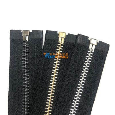 China Top quality viable No. 3. 5. 8. 10 open end metal zipper for garment for sale