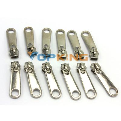 China High Quality Nickel Free Zipper Puller For Handbag Decorative Zipper Pull #5 Metal Zipper Pulls for sale