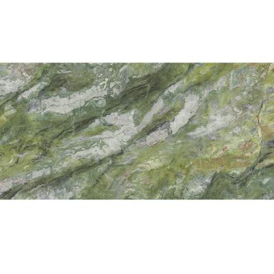 China Dandong Modern Green Marble Light and Chair Marble Home Decor OEM/ODM Table Countertop Floor Tiles Luxury Marble Vanity Tops for sale