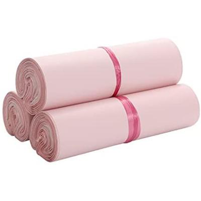 China Strong Adhesive In Order To Flush Sales, Sell At A Loss, Eco Friendly Pink Poly Mailer Bag for sale