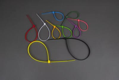 Cina Fascette stringicavo in plastica regolabili con cavo in nylon con resistenza industriale serie 12 in vendita