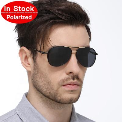 China Fashion Sunglasses 2019 In China Stock Factory Metal Vogue Custom Classic Logo Wholesale Men Sun Glasses OEM Eyewear Polarized Sunglasses 2689 for sale