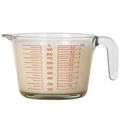 China Quality Guarantee Microwavable Heatable Leakproof Milk Breakfast Cup Household Scale Measuring Cup Milk Cup for sale