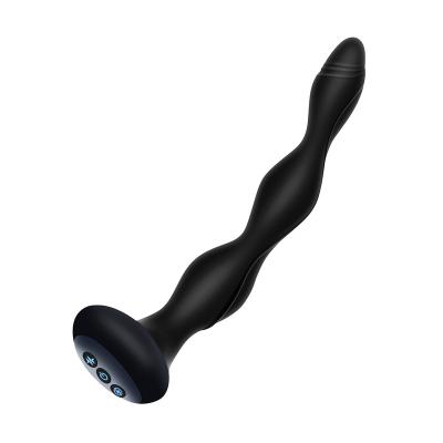 China USB Plug Anal Enjoying Magnetic Filling Anal Plug Long Toys Wholesale Anal Body Magic Wand Massager AV Massage Stick for sale