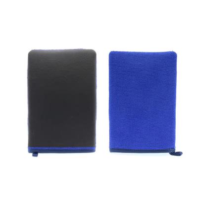 China Blue color Car Detailing Clay Mitt Pro for auto cleaning for sale