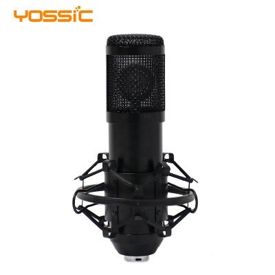 China Yossic bm900 handheld microphone wired condenser MIC 3.5mm jack podcast microphone for computer for sale