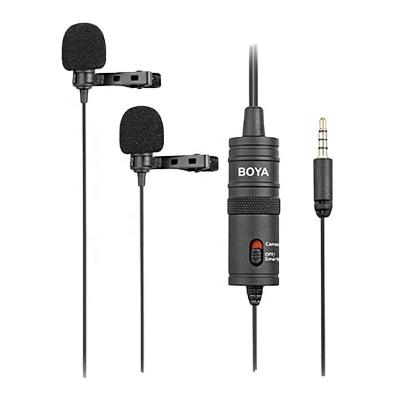 China Protable Yossic Lavalier Microphone Detachable Lapel MIC with 6m Cable and Omnidirectional Condenser for Android for sale