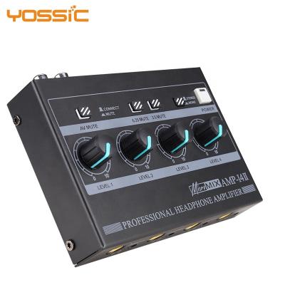 China Best Yossic 8 Channel Popular Headphone Amplifier Portable Earphone Amp For Sale for sale