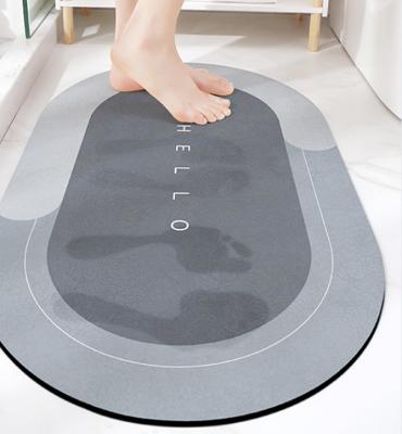 China Luxury Non Slip Mat for Home Room Space 40*60cm Absorbs Water Strongly Door Mat for sale