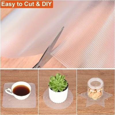 China Kitchen Cabinets Drawer Shelf Liner Plastic Table Decoration Accessories Anti Slip Mat for sale