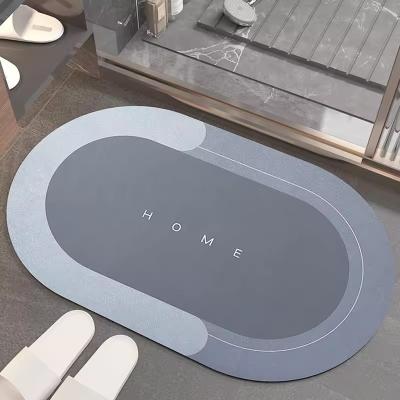 Chine Tapis de salle de bains super absorbant l' eau pour le style de conception classique plancher de douche dans la salle de bain à vendre