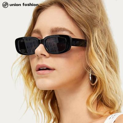 China Tender cheap unisex fashion sunglasses quality size shading women's ladies sun glass rectangle frame square sunglasses for sale