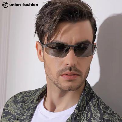 China High Quality Retro Sports Sunglasses Frameless Sport Style Cycling Polarized Sunglasses for sale