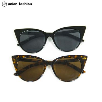 China Cheap Sunglasses New Cat Eye Big Frame Oversized Popular Trendy Men Women Sunglasses for sale