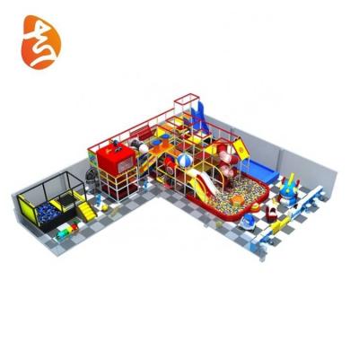 China 3-14 Years Plastic Indoor Kids Theme Playground Colorful Slide Playsets for sale