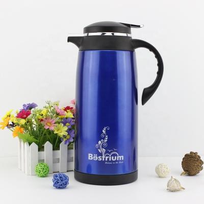 China European Stainless Steel Household Coffee Pot Large Capacity Vacuum Flask Glass Bottle Viable Liner Water Bottle for sale