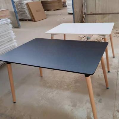 China Dining Room MDF Dining Tables 6 Chairs Dining Room Furniture Wooden Dining Table MDF Dining Room Tables 6 Wooden Modern Wood Furniture of chairs for sale