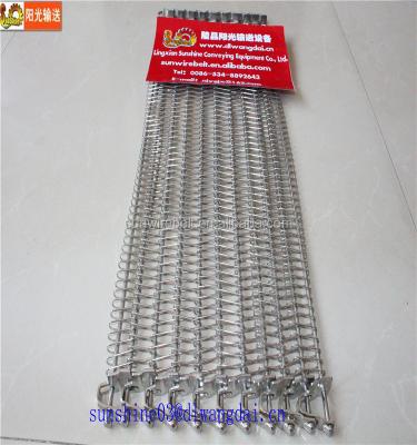 China High Quality Heat Resistant Stainless Steel Mesh Spiral Belt For Cooling Machine for sale