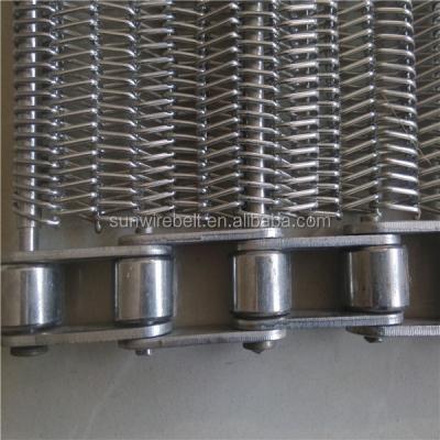 China Stainless Steel Chain Drive Mesh Honeycomb Conveyor Belt for sale