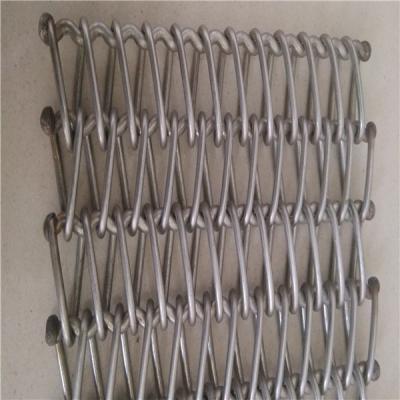 China Food Processing Double Balanced Weave Mesh Belt Plain Weave Drying Belt Conveyor for sale