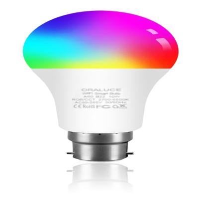 China Tuya Wifi B22 SMART BULB TUYA BULB Luminous Room Lighting Outdoor Party Bulb for sale