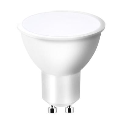 China Residential Spot Lamp GU10 220v Led Plastic Aluminum 5W, 6W, 7W LED Lamp GU10 MR16 Bulb for sale