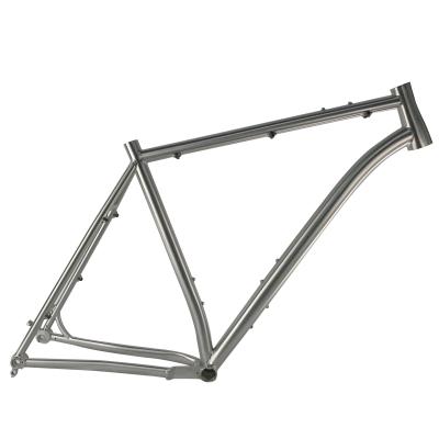 China 29 Rigid Big Size Hardtail Custom Mountain Bike Frame With Craved Geometry Design For 2.8